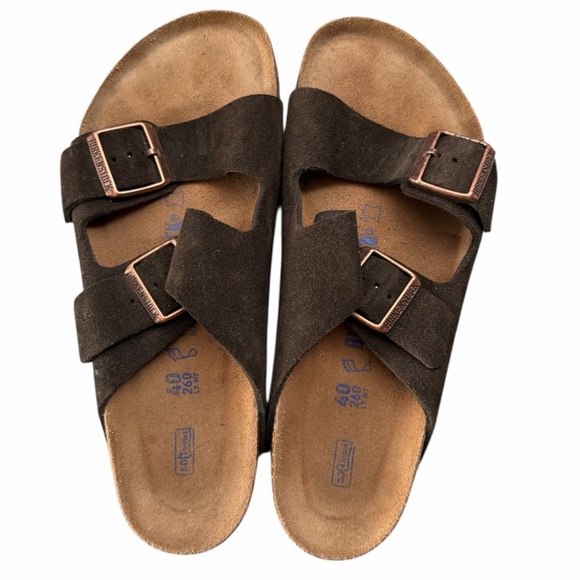 Birkenstock Black Suede Sandals - Picture 3 of 8